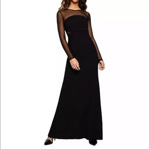 BCBGeneration LONG SLEEVE EVENING DRESS w/ cutouts